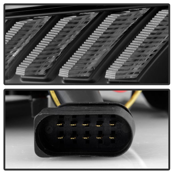 Switch Back Sequential LED Turn Signal Black Projector Headlights <br>13-16 Audi A4 A4 Quattro S4 A4 allroad
