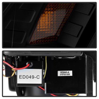 Switch Back Sequential LED Turn Signal Black Projector Headlights <br>13-16 Audi A4 A4 Quattro S4 A4 allroad