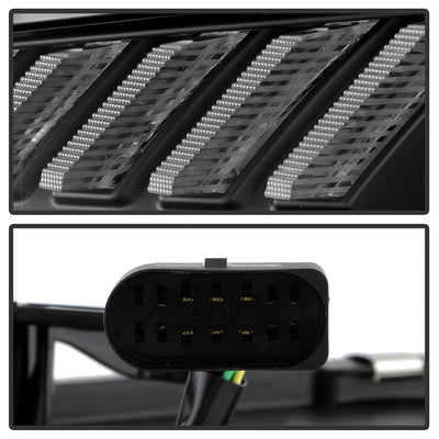 Switch Back Sequential LED Turn Signal Black Projector Headlights <br>13-16 Audi A4 A4 Quattro S4 A4 allroad