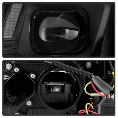Black High Power LED Module ( Low Beam ) Equipped Headlights <br>13-16 Audi A4 A4 Quattro S4 A4 allroad