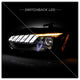 Black High Power LED Module ( Low Beam ) Equipped Headlights <br>13-16 Audi A4 A4 Quattro S4 A4 allroad