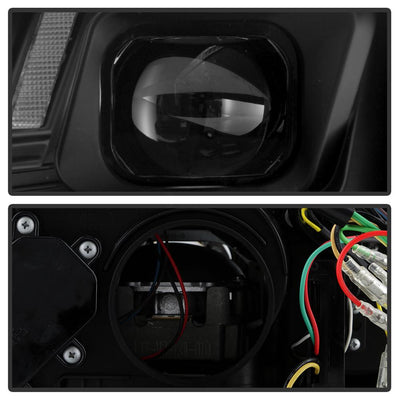 Black High Power LED Module ( Low Beam ) Equipped Headlights <br>13-16 Audi A4 A4 Quattro S4 A4 allroad