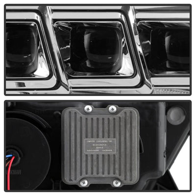 Beam High Power LED Module Equipped Headlights Chrome Multi <br>16-22 Toyota Tacoma