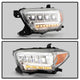 Beam High Power LED Module Equipped Headlights Chrome Multi <br>16-22 Toyota Tacoma