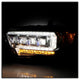 Beam High Power LED Module Equipped Headlights Chrome Multi <br>16-22 Toyota Tacoma