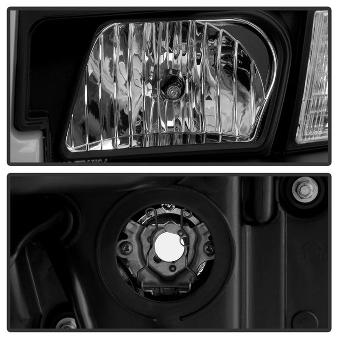 Black High Power LED Module ( Low Beam ) Equipped Headlights <br>05-07 Nissan Armada 04-15 TITAN 2004 Pathfinder Armada