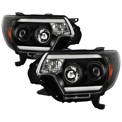 Black High Power LED Module ( Low Beam ) Equipped Headlights <br>12-15 Toyota Tacoma