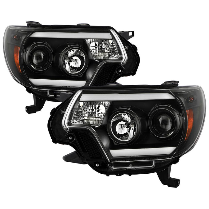 Black High Power LED Module ( Low Beam ) Equipped Headlights <br>12-15 Toyota Tacoma
