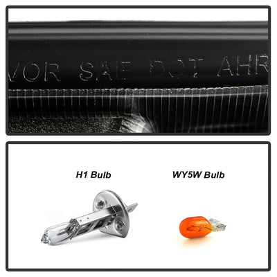 Black High Power LED Module ( Low Beam ) Equipped Headlights <br>12-15 Toyota Tacoma