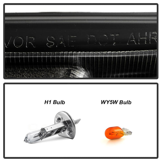 Black High Power LED Module ( Low Beam ) Equipped Headlights <br>12-15 Toyota Tacoma