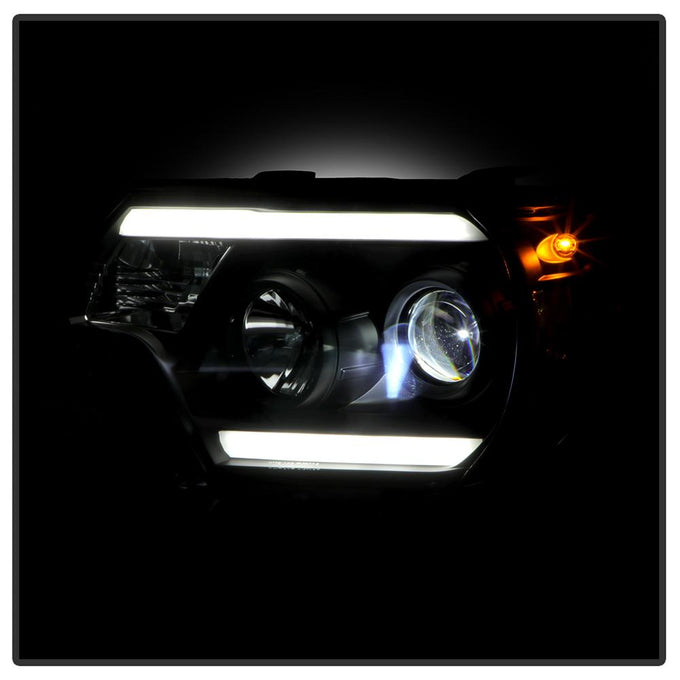 Black High Power LED Module ( Low Beam ) Equipped Headlights <br>12-15 Toyota Tacoma