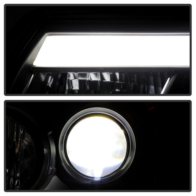 Black High Power LED Module ( Low Beam ) Equipped Headlights <br>12-15 Toyota Tacoma