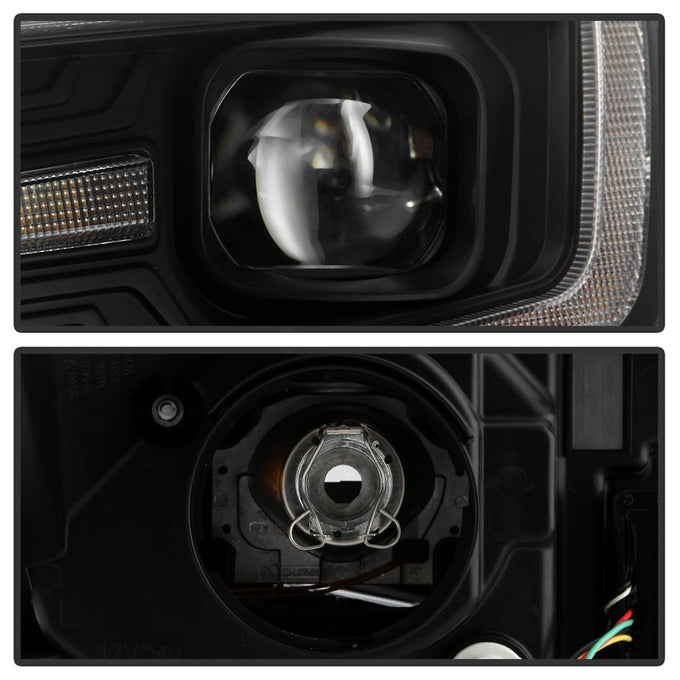 Sequential LED Turn Signal Black Headlights <br>14-18 Subaru Forester