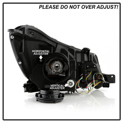Sequential LED Turn Signal Black Headlights <br>14-18 Subaru Forester