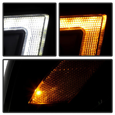 Sequential LED Turn Signal Black Headlights <br>14-18 Subaru Forester