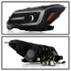 Sequential LED Turn Signal Black Headlights <br>14-16 Subaru Forester