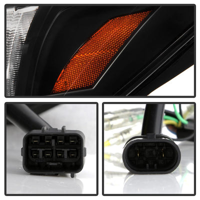 Sequential LED Turn Signal Black Headlights <br>14-16 Subaru Forester