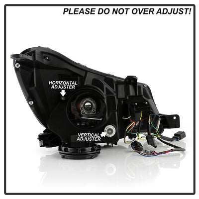 Sequential LED Turn Signal Black Headlights <br>14-16 Subaru Forester