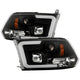 Version 2 Black High Power LED Module ( Low Beam ) Equipped Headlights <br>09-10 Dodge Ram 1500 10 Dodge Ram 2500 Ram 3500 11-18 Ram 1500