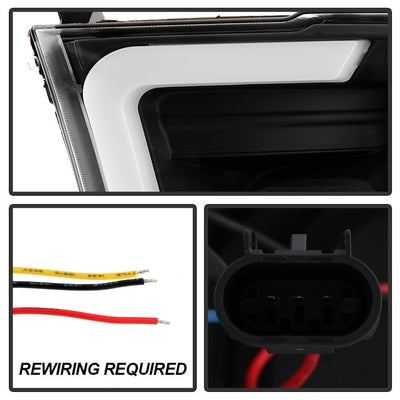 Version 2 Black High Power LED Module ( Low Beam ) Equipped Headlights <br>09-10 Dodge Ram 1500 10 Dodge Ram 2500 Ram 3500 11-18 Ram 1500