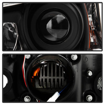 Black High Power LED Module ( Low Beam ) Equipped Headlights <br>11-14 Dodge Charger