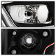 Black High Power LED Module ( Low Beam ) Equipped Headlights <br>11-14 Dodge Charger
