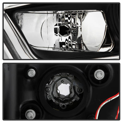 Black High Power LED Module ( Low Beam ) Equipped Headlights <br>11-14 Dodge Charger
