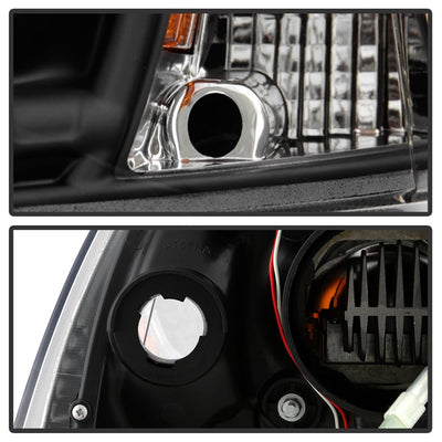 Black High Power LED Module ( Low Beam ) Equipped Headlights <br>11-14 Dodge Charger