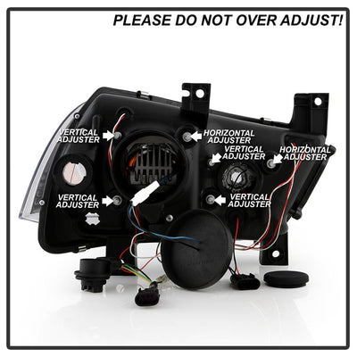 Black High Power LED Module ( Low Beam ) Equipped Headlights <br>11-14 Dodge Charger