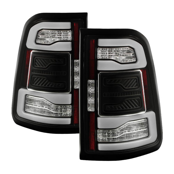 Black LED Tail Lights <br>19-21 Ram 1500