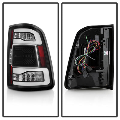 Black LED Tail Lights <br>19-21 Ram 1500