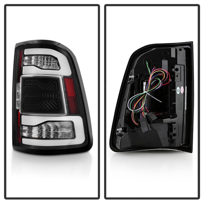 Black LED Tail Lights <br>19-21 Ram 1500