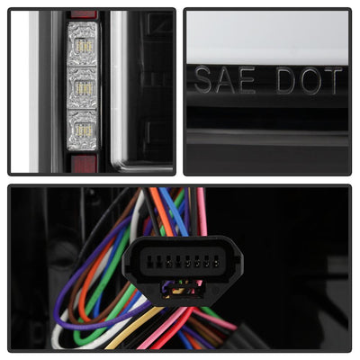 Black LED Tail Lights <br>19-21 Ram 1500