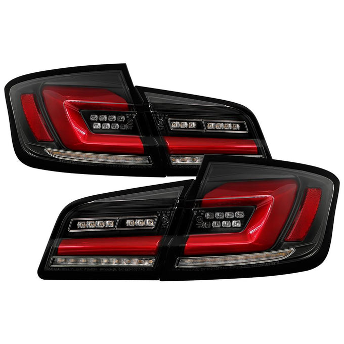 Smoke LED Tail Lights <br>11-17 BMW 5-Series