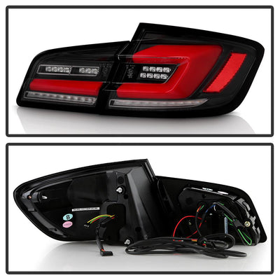 Smoke LED Tail Lights <br>11-17 BMW 5-Series