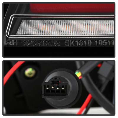 Smoke LED Tail Lights <br>11-17 BMW 5-Series