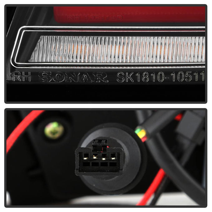 Smoke LED Tail Lights <br>11-17 BMW 5-Series