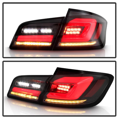 Smoke LED Tail Lights <br>11-17 BMW 5-Series