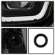 Sequential LED Switchback Turn Signal Lights Black Projector Headlights <br>10-13 Chevrolet Camaro