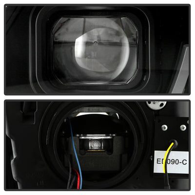 Black High Power LED Module ( Low Beam ) Equipped Headlights <br>10-13 Chevrolet Camaro