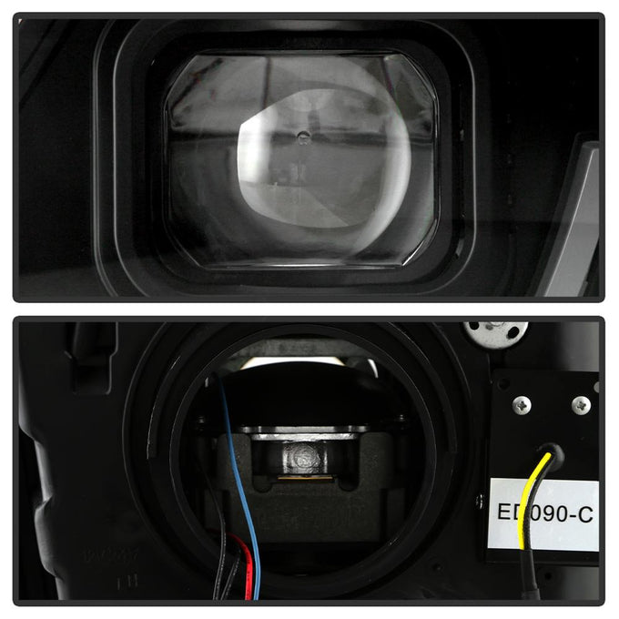 Black High Power LED Module ( Low Beam ) Equipped Headlights <br>10-13 Chevrolet Camaro