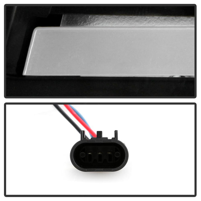 Black High Power LED Module ( Low Beam ) Equipped Headlights <br>10-13 Chevrolet Camaro
