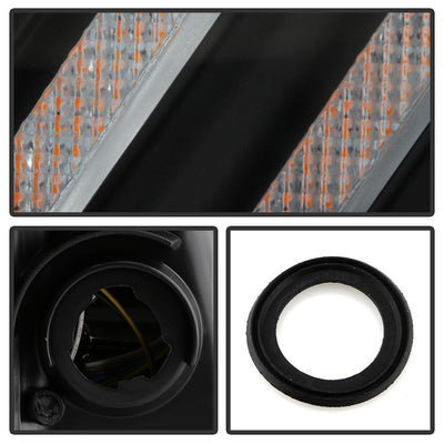 Black High Power LED Module ( Low Beam ) Equipped Headlights <br>10-13 Chevrolet Camaro