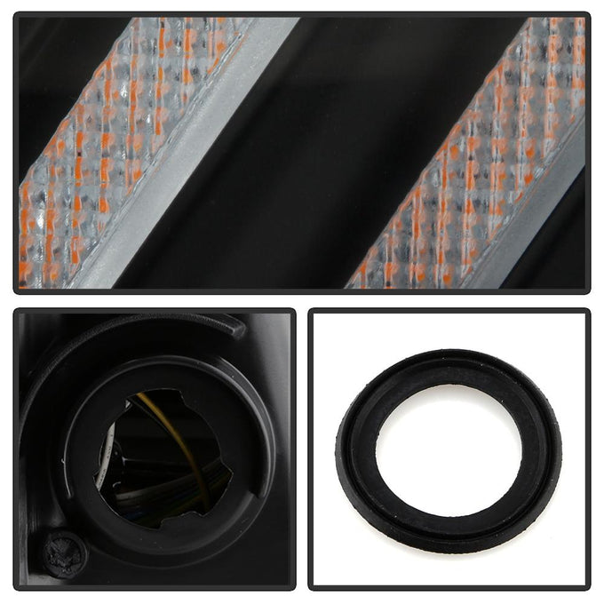 Black High Power LED Module ( Low Beam ) Equipped Headlights <br>10-13 Chevrolet Camaro