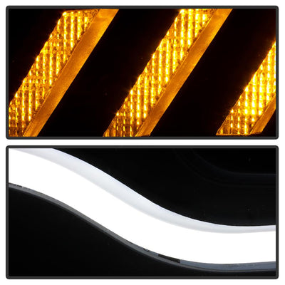 Black High Power LED Module ( Low Beam ) Equipped Headlights <br>10-13 Chevrolet Camaro