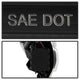 Sequential LED Turn Signal Lights Black Front Fender LED Lights <br>18-20 Jeep Wrangler 18 Jeep Wrangler JK