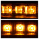 Sequential LED Turn Signal Lights Black Front Fender LED Lights <br>18-20 Jeep Wrangler 18 Jeep Wrangler JK