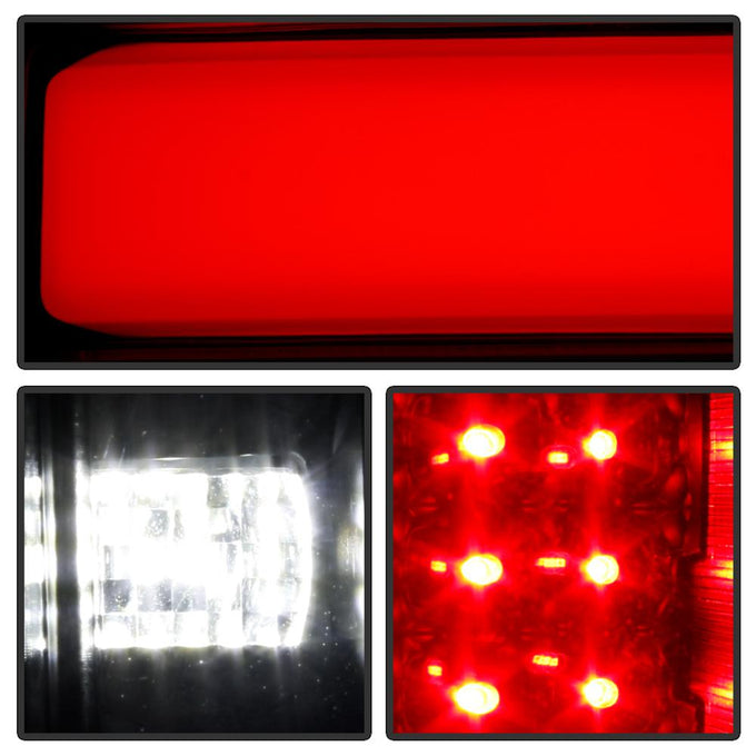 Black LED Tail Lights <br>18-20 Ford F-150
