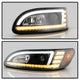 Sequential LED Turn Signal Lights Black Projector Headlights <br>08-19 Peterbilt 325, 07-20 330, 05-10 330, 10-20 337