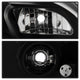 Sequential LED Turn Signal Lights Black Projector Headlights <br>13-19 Peterbilt 579 11-18 Peterbilt 589